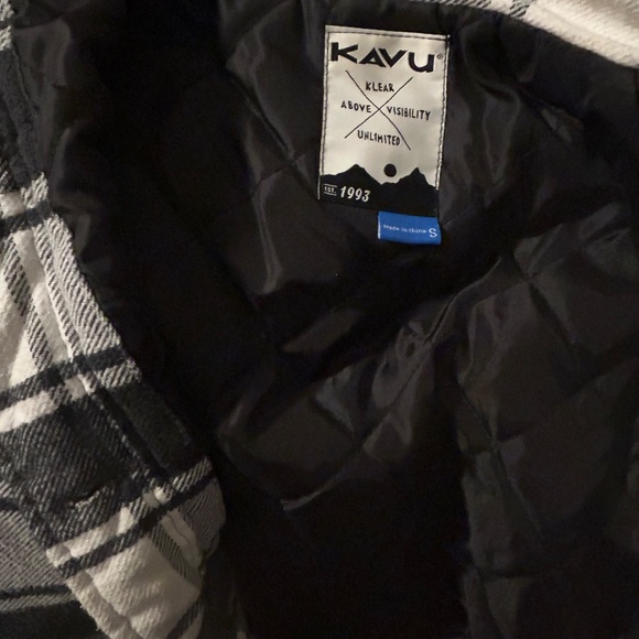 Small Kavu Flannel/Canvas Jacket - Picture 4 of 4